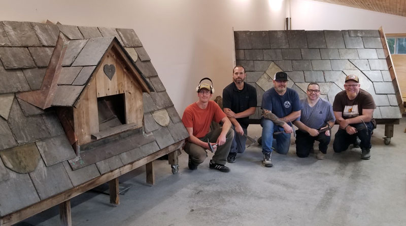 September 24, 2025 Slate Roof Repair class taught by Chad Brandon at the SRCA 20th Anniversary Conference near Grove City, PA.